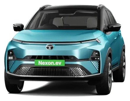 Nexon EV — Ocean Blue with Black Roof