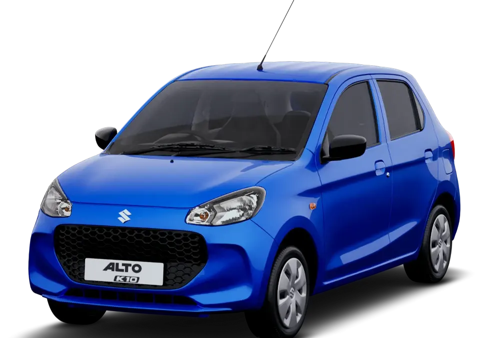 Alto K10 — Metallic Speedy Blue