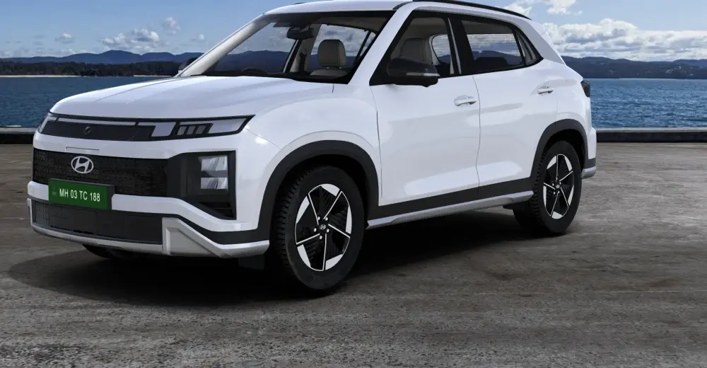 Creta Electric — Atlas White