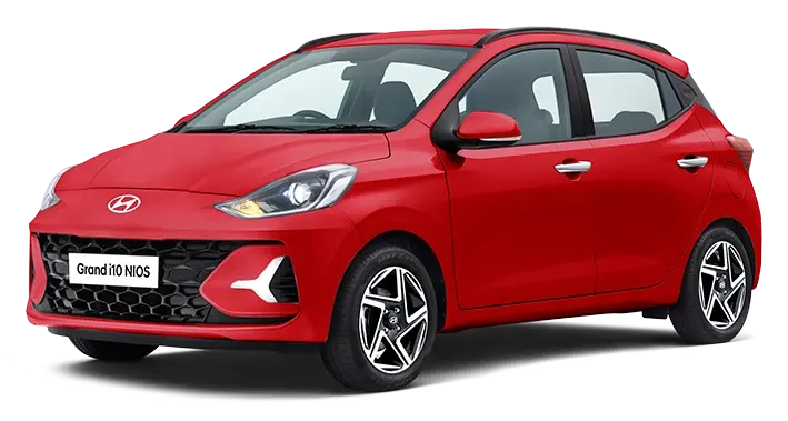 Grand i10 Nios — Fiery Red